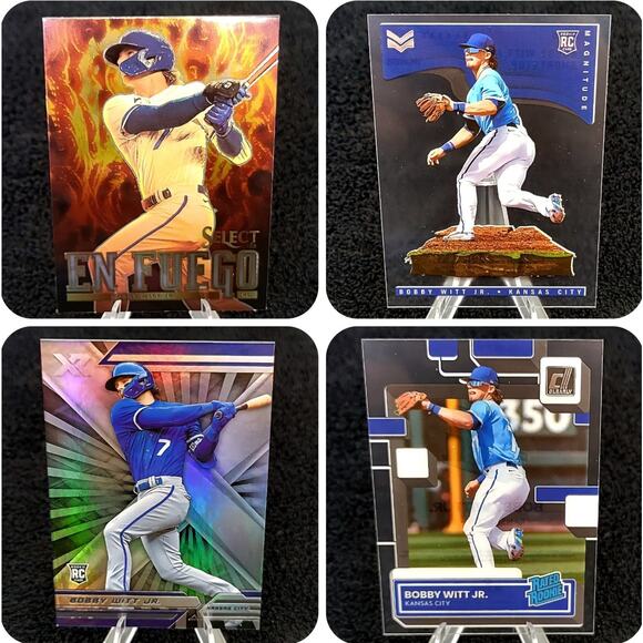 Bobby Witt Jr. RC Insert Baseball Card Lot, Kansas City Royals - Picture 1 of 9